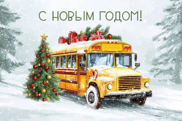С наступающим Новым годом!
